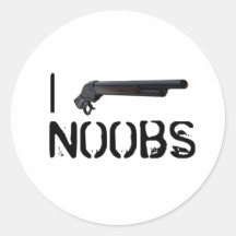 I Pwn Noobs Stickers