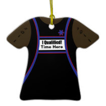 I Qualified Tri Suit - 2011 ornaments
