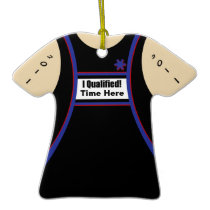 I Qualified Tri Suit - 2011 ornaments