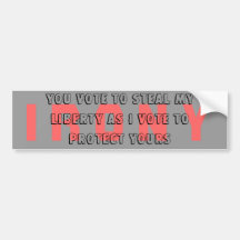 I r o n y bumper stickers