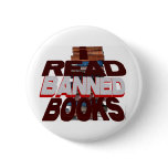 I READ BANNED BOOKS BUTTONS