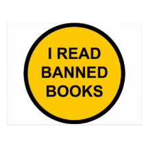 I Read Banned Books Postcard