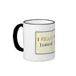 I Read because I cannot stop  Mug