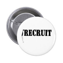 I Recruit Pin