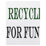 I Recycle For Fun Custom Flyer