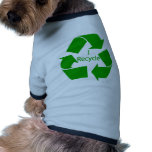 I Recycle w/ Green Symbol pet clothing