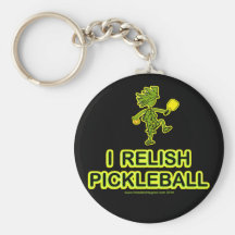 I Relish Pickleball Shirts & Gifts Key Chains
