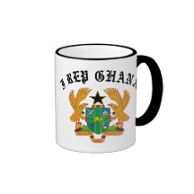 I rep ghana coffee mug