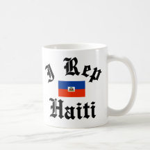 I rep haiti coffee mugs
