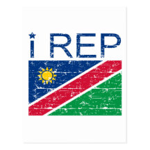 I rep Namibia Postcard