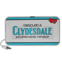 I Rescued a Clydesdale (Male Horse) PC Speakers