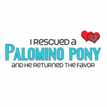 I Rescued a Palomino Pony (Male Pony) Photo Cutouts