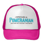 I Rescued a Pomeranian (Female Dog) Trucker Hat