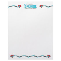 I Rescued a Snorkie (Female) Dog Adoption Design Letterhead Template