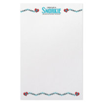 I Rescued a Snorkie (Female) Dog Adoption Design Stationery Paper