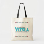 I Rescued a Vizsla (Female Dog) Canvas Bag