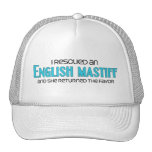I Rescued an English Mastiff (Female Dog) Trucker Hats