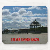 I rever Revere Beach Mouse Pads