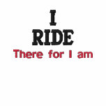 I Ride There For I Am Equestrian Ladies T-Shirt
