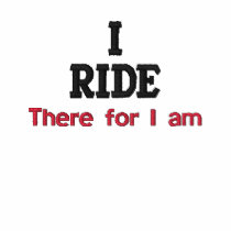 I Ride There For I Am Equestrian Ladies T-Shirt