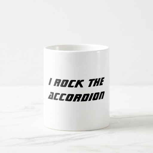 I Rock the Accordion Mug
