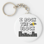 I Rock The Block Key Chains