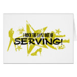 I ROCK THE S#%! - SERVING GREETING CARD