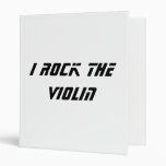 I Rock the Violin Binders