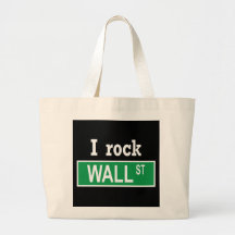 "I rock Wall Street" Bag