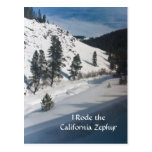 I Rode the California Zephyr Postcards