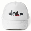 i-rollerblade Men's White Trucker Hat