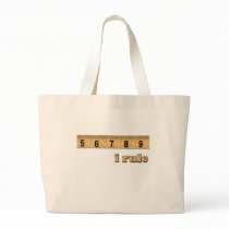 I Rule Canvas Bags