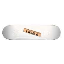 I Rule Ruler Skateboard Decks