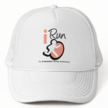 I Run For Endometrial Cancer Awareness Mesh Hats