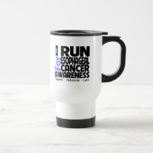 I Run For Esophageal Cancer Awareness Mugs
