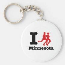 I run Minnesota Key Chains