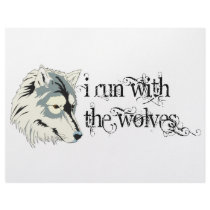 I Run With The Wolves -- Vampires Custom Letterhead