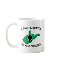 I Saw Sasquatch In West Virginia Mugs