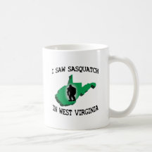 I Saw Sasquatch In West Virginia Mugs