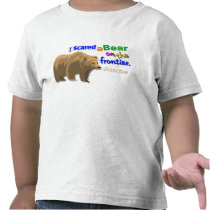 "I Scared a Bear on the Frontier" Game T-Shirt