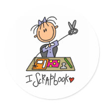 I Scrapbook Sticker