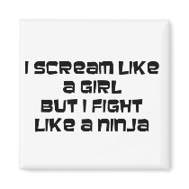 i scream like magnet ninja