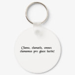 I scream, you scream, we all scream for ice cream! key chain