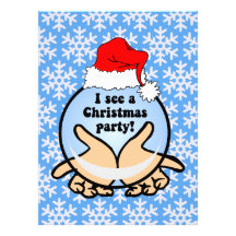 I see a Christmas Party! Personalized Announcements