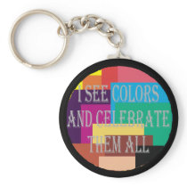 I See Colours Keychain