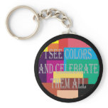 I See Colours Keychain