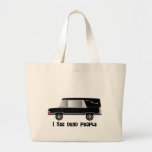 "I See Dead People" Funeral Director Gifts Canvas Bags