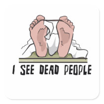 I See Dead People Stickers