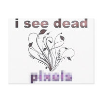 I see dead pixels