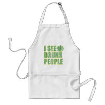 I see Drunken People Aprons